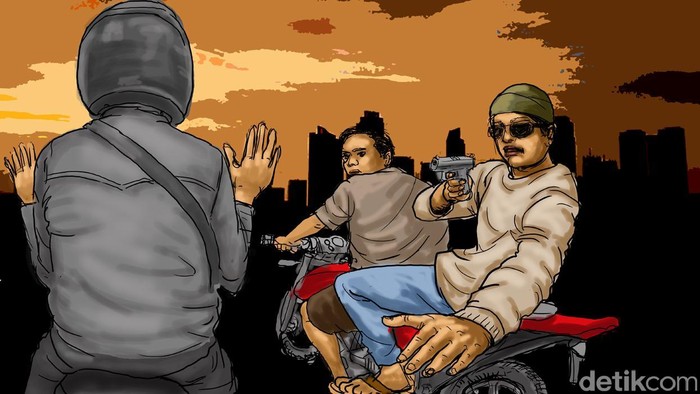 Wanita di Bekasi Dibegal Saat Berangkat Kerja