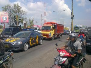 Rob Surut, Pantura Semarang Aman Dilewati Pemudik