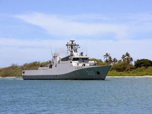 KRI Diponegoro Beraksi di Pearl Harbor KRI Diponegoro Beraksi di Pearl Harbor