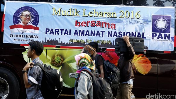 PAN Berangkatkan 1.500 Pemudik