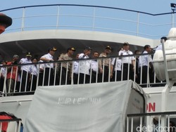 Menhub, Kapolri dan Kabasarnas Pantau Mudik di Pelabuhan Merak