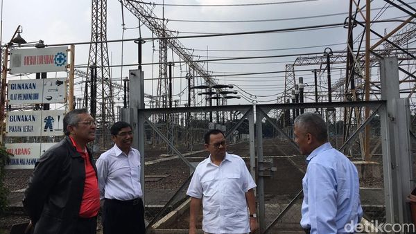 Sudirman Said Pantau Gardu PLN di Depok