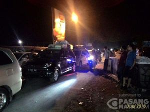 Jalur Mudik di Ketanggungan Margasari Masih Merayap