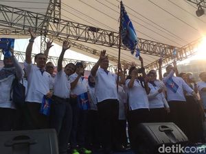SBY Lepas 5 Ribu Peserta Mudik Gratis Partai Demokrat
