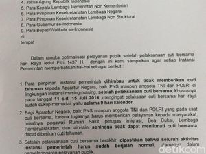 Hari Pertama Kerja, 244 PNS Pemprov Riau Tak Ikut Apel