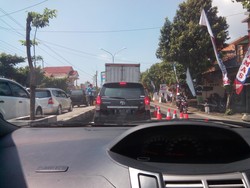 Keluar Brexit Diberlakukan Contra Flow, Kecepatan 20-40 Km/jam