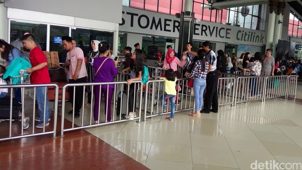 H-3, Terminal 1 Bandara Soekarno-Hatta Mulai Ramai