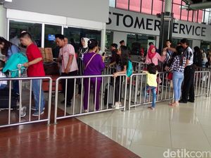 H-3, Terminal 1 Bandara Soekarno-Hatta Mulai Ramai
