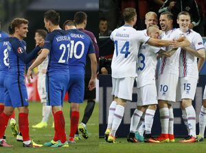 Prancis vs Islandia, Berebut Tiket Terakhir ke Semifinal