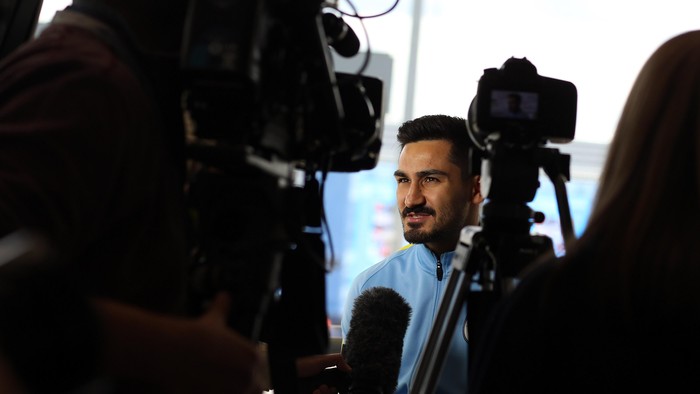 Guendogan Berharap Bisa Fit untuk Derby Manchester di September