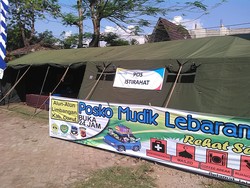 Ada Rest Area Nyaman Bagi Pemudik di Alun-alun Limbangan Garut