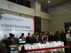 Hasil Sidang Isbat: 1 Syawal 1437 H Jatuh Pada 6 Juli 2016