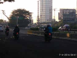 Ditinggal Mudik, Jakarta Pagi ini Ramai Lancar