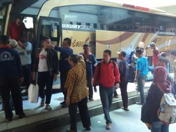 Puncak Arus Mudik, 36.282 Pemudik Tiba di Terminal Giwangan Yogyakarta