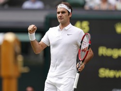 Ke Perempatfinal, Federer Samai Rekor Kemenangan Grand Slam Navratilova