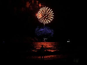 Kembang Api Sambut Hari Kemerdekaan AS