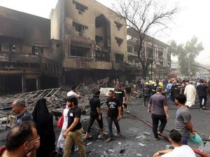 Korban Tewas Bom Baghdad Bertambah Jadi 250 Orang
