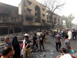 Korban Tewas Bom Baghdad Bertambah Jadi 250 Orang