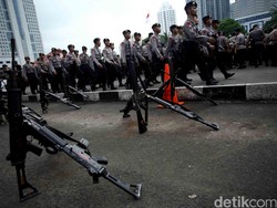 Jamin Keamanan Jakarta, Polisi Jaga Ketat Demo 4 November