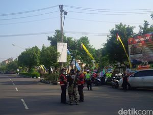 1 Polisi Terluka Akibat Bom Bunuh Diri di Mapolresta Solo