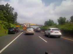 Lebaran, Pemudik Lokal Padati Tol Purbaleunyi