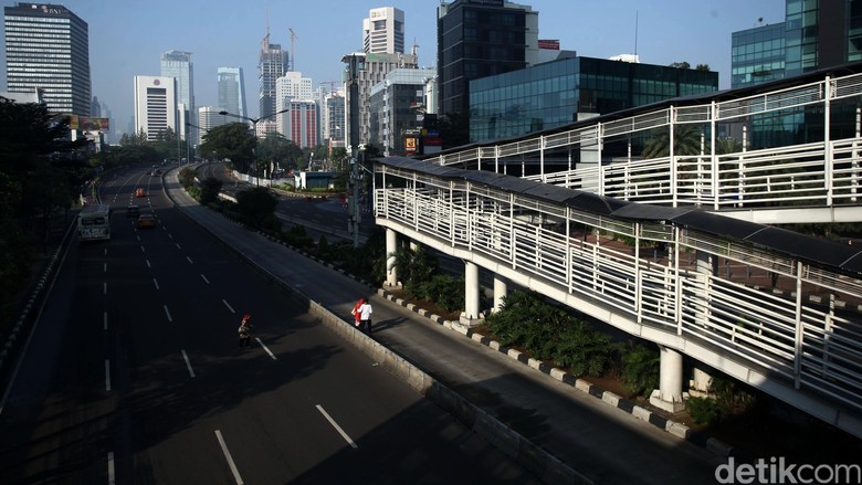 Jalanan Jakarta Lengang di Hari Lebaran