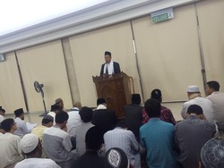 Berlebaran Bareng TKI di Malaysia, Kepala BNP2TKI Isi Kotbah di KBRI