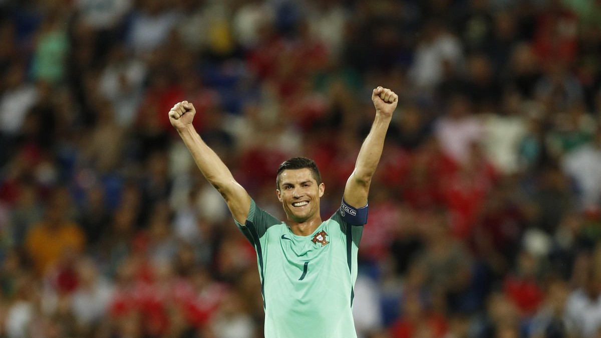 Hasil-hasil Cristiano Ronaldo di Euro. Foto: REUTERS/John Sibley