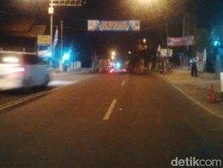 Jelang Malam, Arus Lalulintas di Nagreg Masih Sepi
