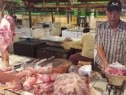 Habiskan Stok, Harga Daging Sapi di Pasar Ini Turun Jadi Rp 110.000/Kg