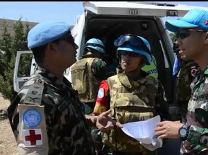 Saat Prajurit TNI Berlatih Angel Rescue di Lebanon