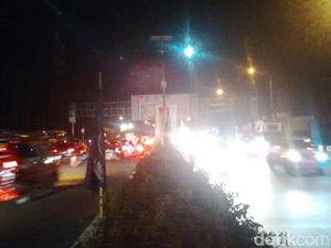 Arus Balik Kendaraan di Cileunyi Malam Ini Mulai Meningkat Signifikan