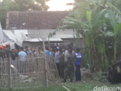 2 Rumah Tertimpa Helikopter Jatuh di Sleman, Begini Kondisinya