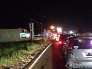 Jalur Selatan Macet Parah, Rajapolah Menuju Gentong Padat Hingga 10 Km