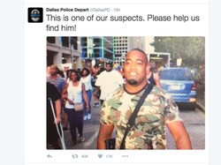 Pria Ini Sempat Dikira Penembak 5 Polisi di Dallas karena Tenteng Senjata