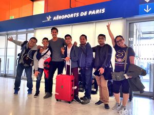 Asyik Menyusuri Paris Sebelum Tonton Langsung Final Portugal vs Prancis