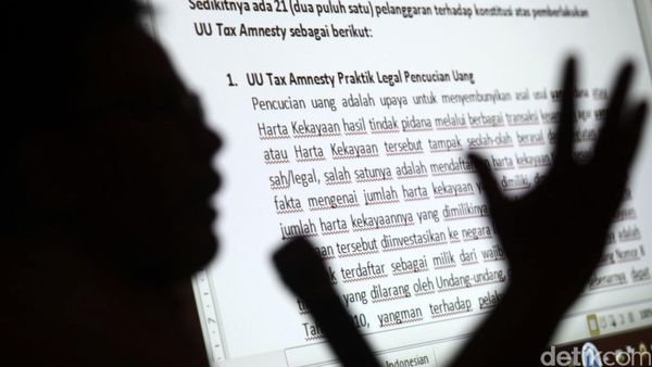 Pengajuan Peninjauan UU Tax Amnesty