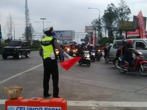 Arus Balik, Hampir 22 Ribu Kendaraan Masuk Tol Cileunyi