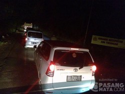 Arus Balik, Pengendara Terjebak Kemacetan di Ajibarang