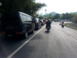 Meski Arus Balik Mulai Menurun, Siang ini Jalur Selatan Jabar Masih Padat