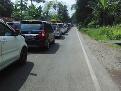 Merayap di Jalur Bumiayu Menuju Pejagan Hingga 7 Km, Titik Macet Perlintasan Kereta