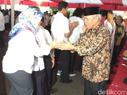 Tak Ada Cuti Tambahan, PNS Padati Halalbihalal Kementerian PUPR