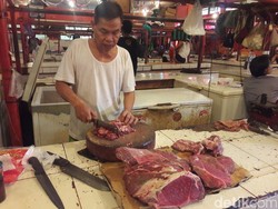 Cuti Lebaran Selesai, Harga Daging Masih Rp 130.000/Kg