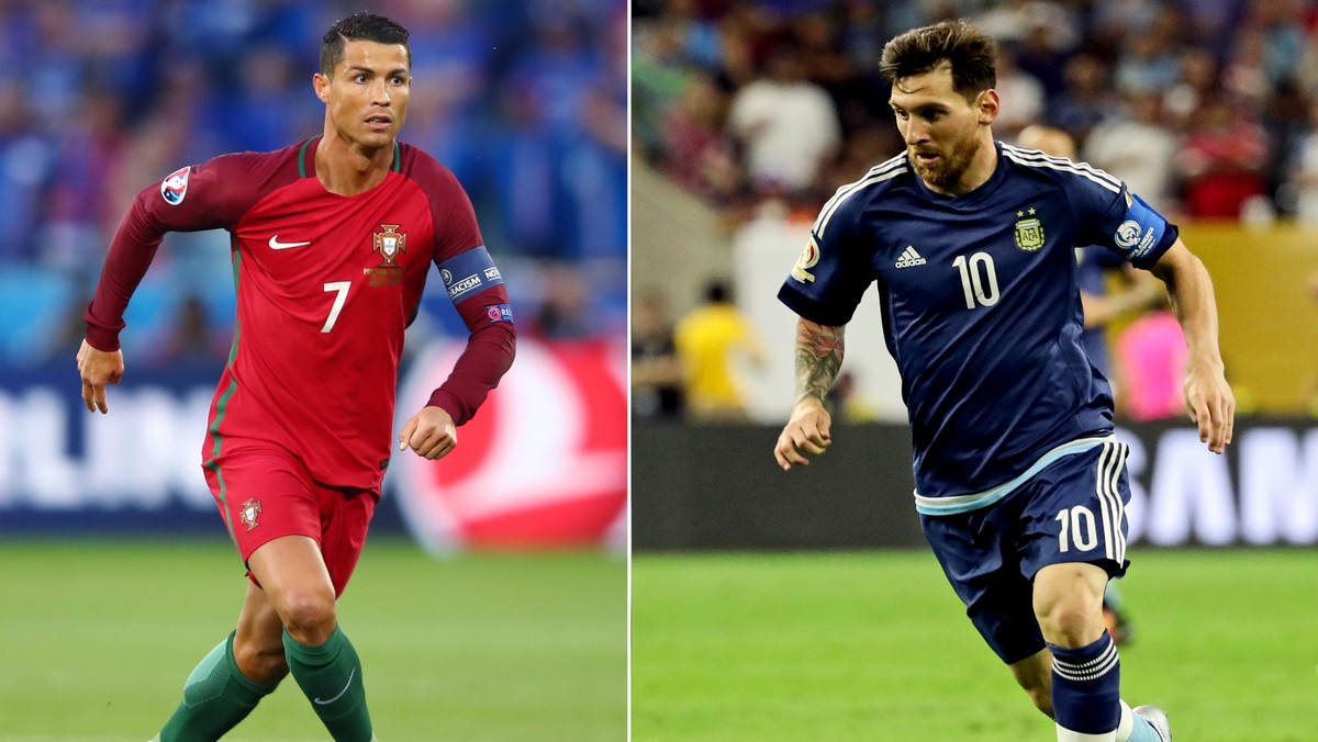 MeMenantikan kiprah Messi dan Ronaldo di Piala Dunia 2018. Foto: Ronaldo (Clive Brunskill/Getty Images), Messi (Kevin Jairaj-USA TODAY Sports)