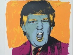 Mural Anti Trump Bergaya Warhol
