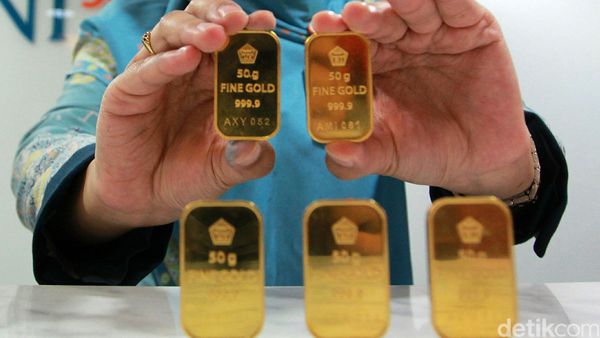 Harga Emas Antam Naik Rp 13.000/Gram