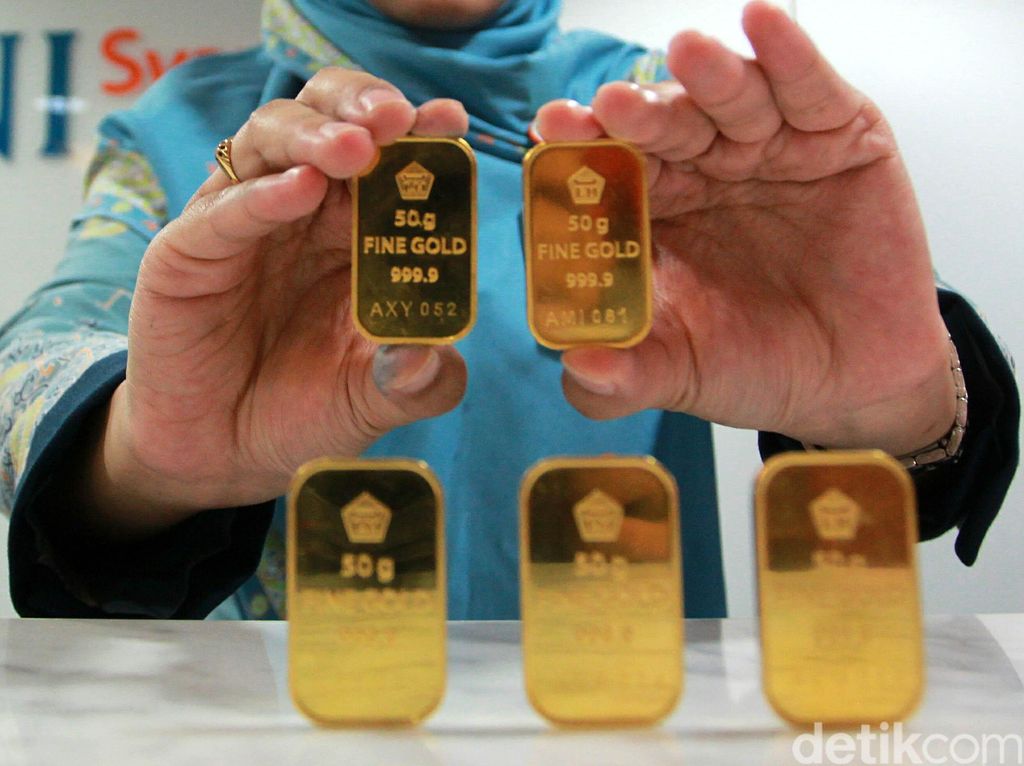 Harga Emas Antam Betah di Rp 674.000/Gram Harga Emas Antam Betah di Rp 674.000/Gram