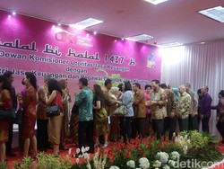 Ratusan Pegawai dan Pelaku Industri Keuangan Padati Halalbihalal OJK