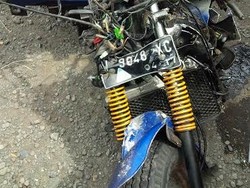 Truk vs Motor Roda Tiga Tossa, Satu Tewas dan Tiga Orang Luka Parah