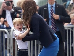 Foto: Ketika Pangeran George yang Manis Tertangkap Kamera Sedang Nangis